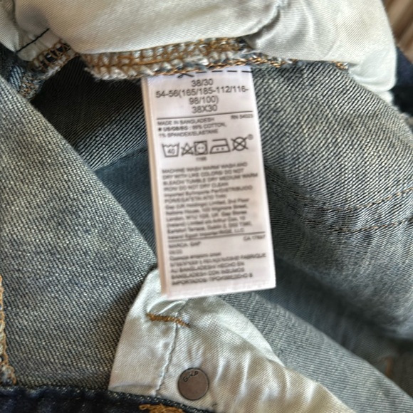 GAP Factory Men’s Relaxed Jeans 38x30 - Picture 4 of 5